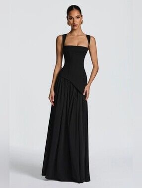 vestido largo Tullulah BABYBOO NWT $200